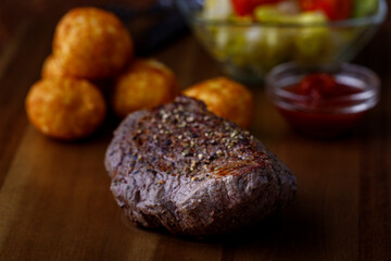 grilled steak