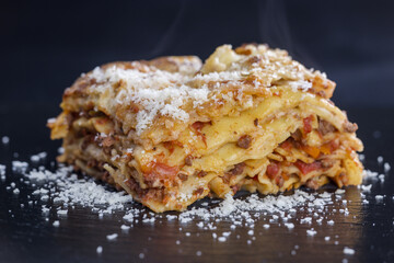 fresh lasagna