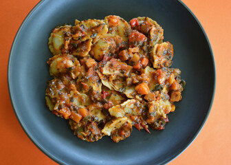 Spinach and ricotta agnolotti