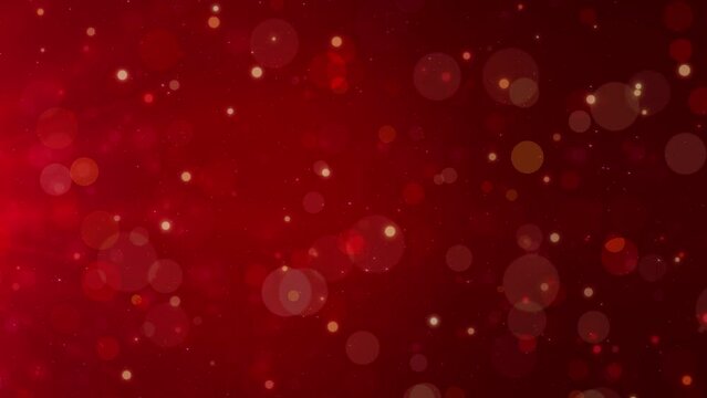 Glitter illumination loop background for vertical screens. The luxurious red decoration creates a special feeling.
