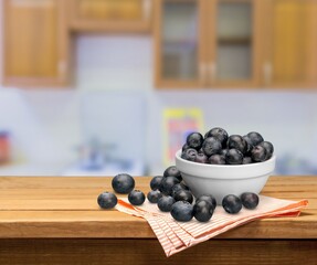 Tasty organic sweet fresh blueberry