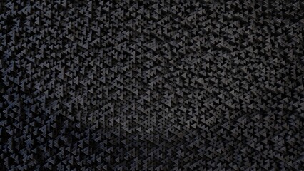 3D Futuristic triangles background Abstract geometric grid pattern