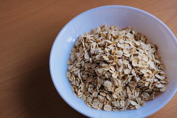 oatmeal in a bowl