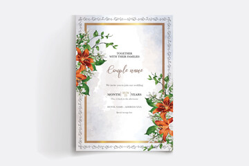 Save the date wedding invitation templates