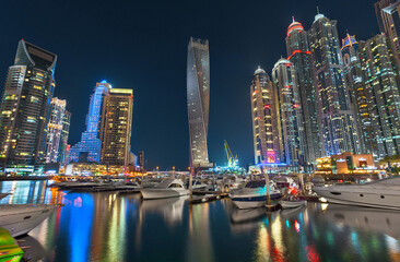 Fototapeta na wymiar Dubai City Skyline