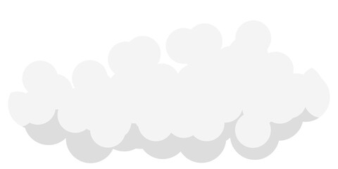 Fototapeta premium cartoon cloud illustration