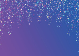 Bokeh Sparkles. Transparent Background. Retro Prismatic Gradient. Violet Shiny Texture. Glamour Foil. Blur Design. Webpunk Art. Birthday Confetti. Purple Bokeh Sparkles