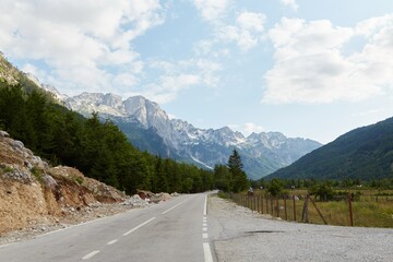 The Scenic Hike from Valbona to Theth in Northern Albania