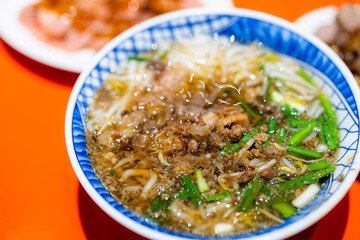 Thick rice noodles taitung in Taiwan