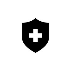 Health insurance icon vector for web and mobile app. Insurance document sign and symbol