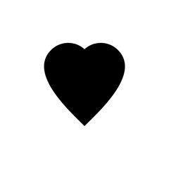 Love icon vector for web and mobile app. Heart sign and symbol. Like icon vector.