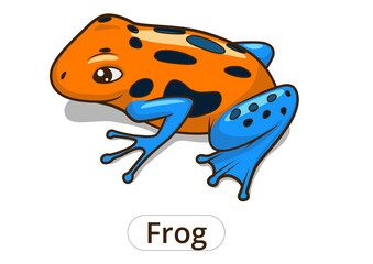 Frog cartoon PNG illustration with transparent background