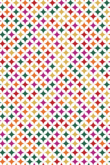 Colorful star portrait background of  Japanese celebration pattern