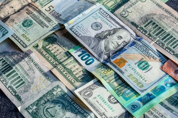 bank notes dollar and euro for business and financial use, news, article, blog