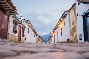 little white town in Colombia