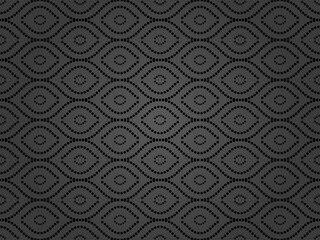 Seamless dark dotted ornament. Modern background. Geometric modern dotted pattern