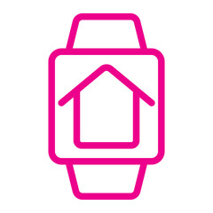 smartwatch gradient icon