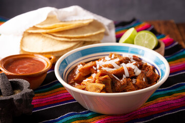Pancita. Also known as Menudo or Mondongo, it is a typical dish from Mexico and other countries, it is prepared with beef tripe and dried chilies accompanied by corn tortillas.
