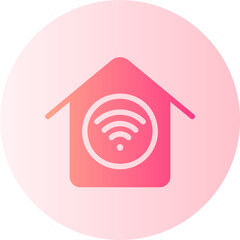 domotics gradient icon
