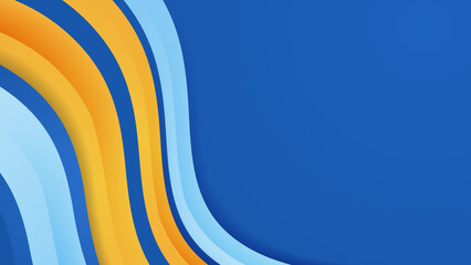 Blue and yellow abstract background