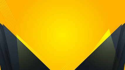 minimal black yellow orange gradient background, creative abstract digital background, vector modern landing page concept.