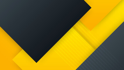 abstract yellow and black background design