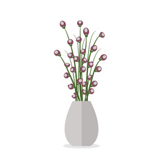 vase with flowers