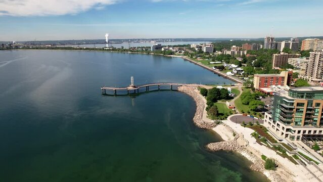 A Waterfront View Of Burlington and Hamilton Ontario