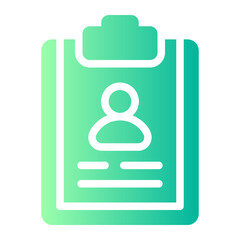 resume gradient icon