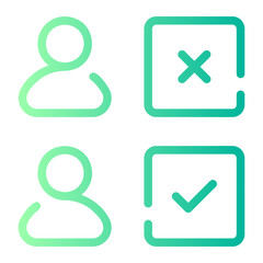 choice gradient icon