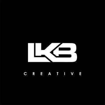 LKB Letter Initial Logo Design Template Vector Illustration