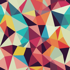 Seamless Pattern Geometric Composition Texture Graphic Vector Design
