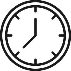 clock icon illustration