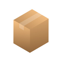 box with isolated templates PNG