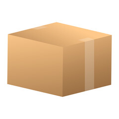 box with isolated templates PNG