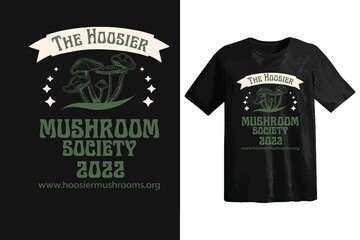 Mushroom T-Shirt Design.
