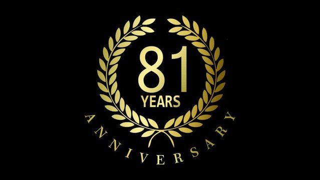 81th Anniversary animation