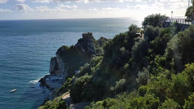 Conca dei Marini - Costiera di Capo di Conca dalla litoranea