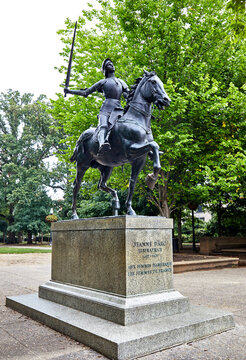 Joan of Arc Monument Statue