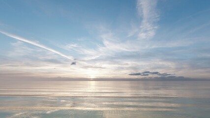 beautiful sea and sky