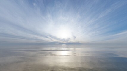 beautiful sea and sky