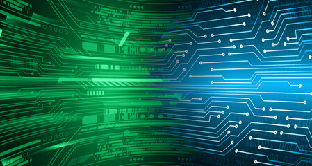 cyber circuit future technology concept background
