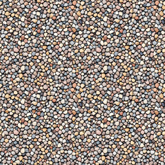 Seamless gravel texture. Gravels wallpaper background.