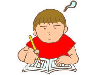 発達障害　文字を書くのが苦手な男の子