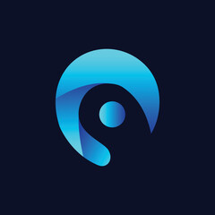 map logo design template