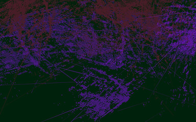Abstract grunge texture splash paint black and purple background