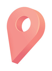 gps location pin app 3d icon