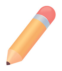 pencil, 3d icon