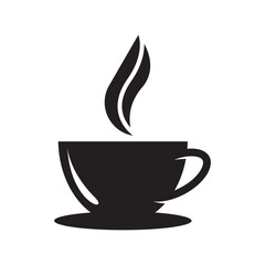Coffee cup logo template vector icon