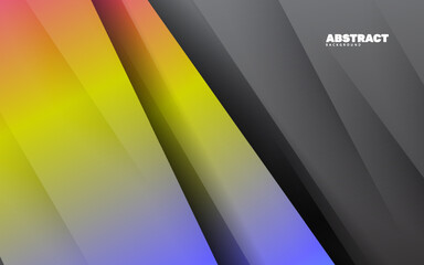 Fototapeta premium Abstract overlap layer paper background